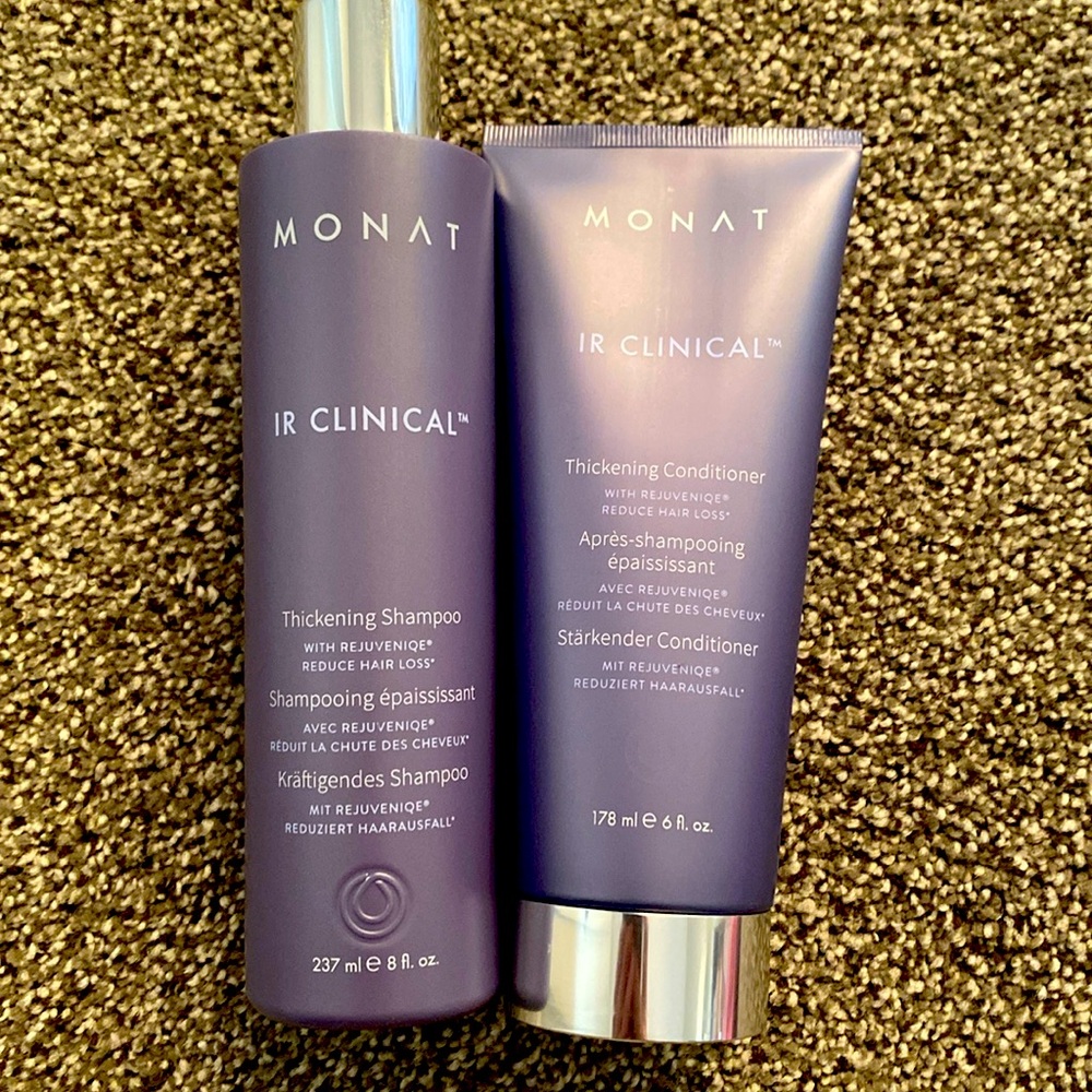 Monat Hair Care shampoo and conditioner